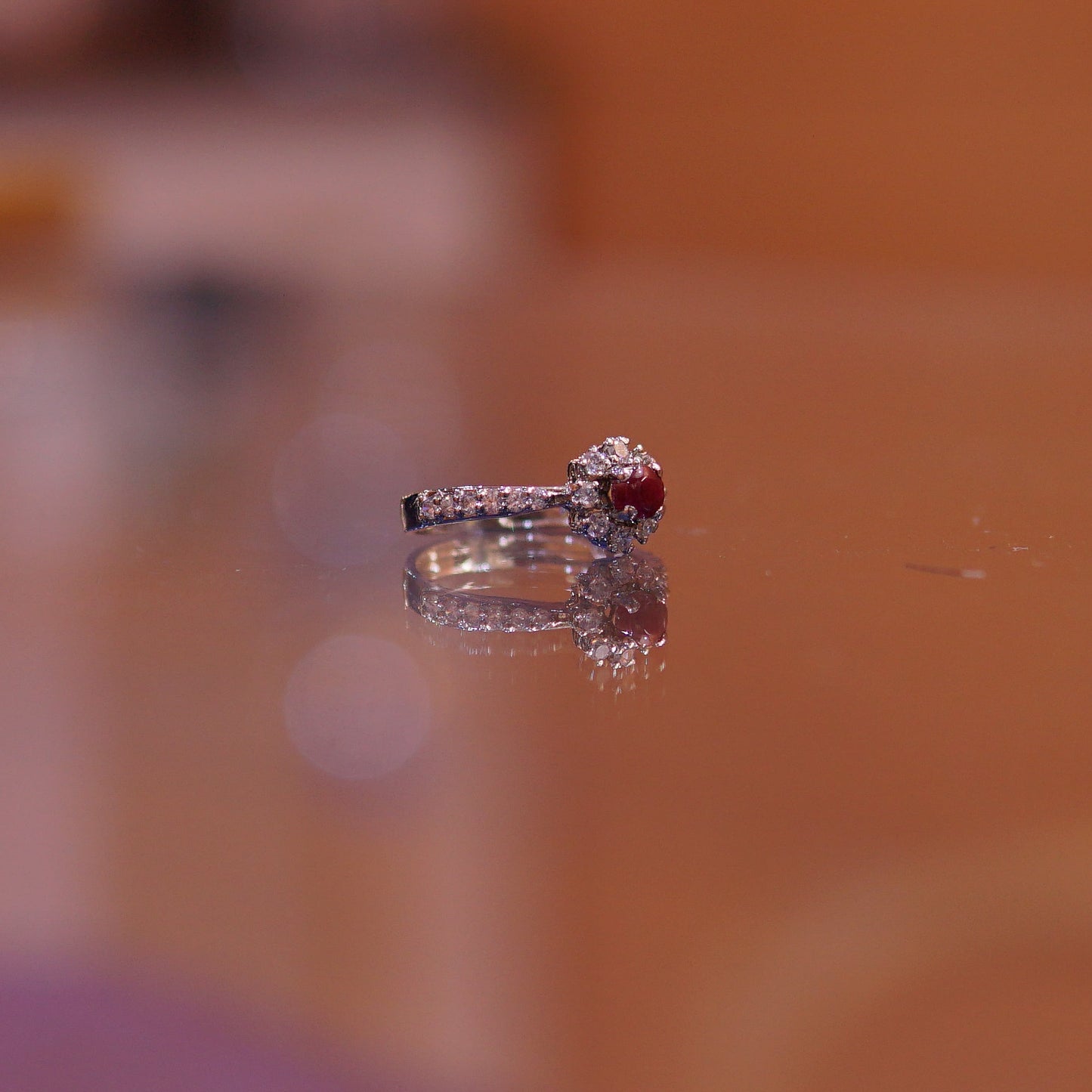 The Crimson Blossom Solitaire