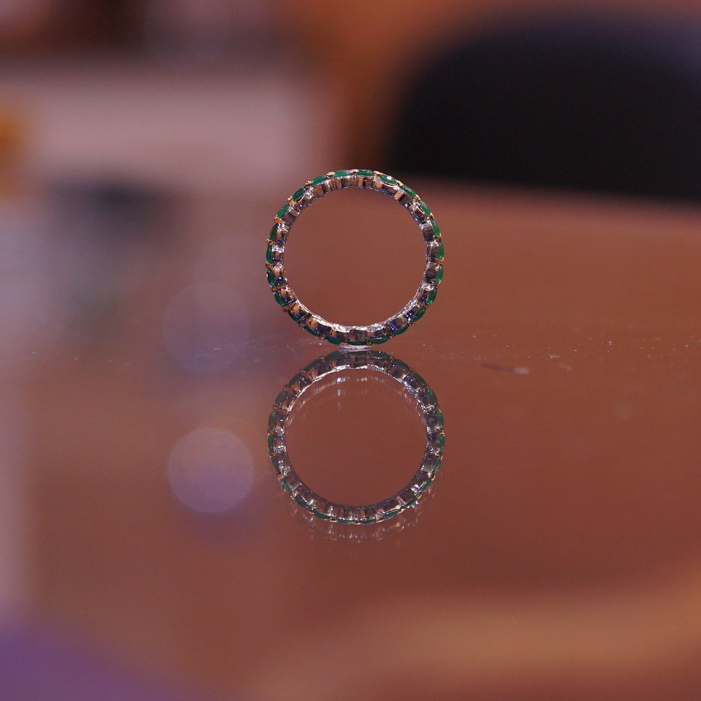 The Verdant Path Eternity Ring