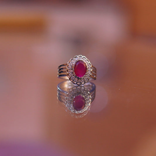 The Crimson Blossom Solitaire