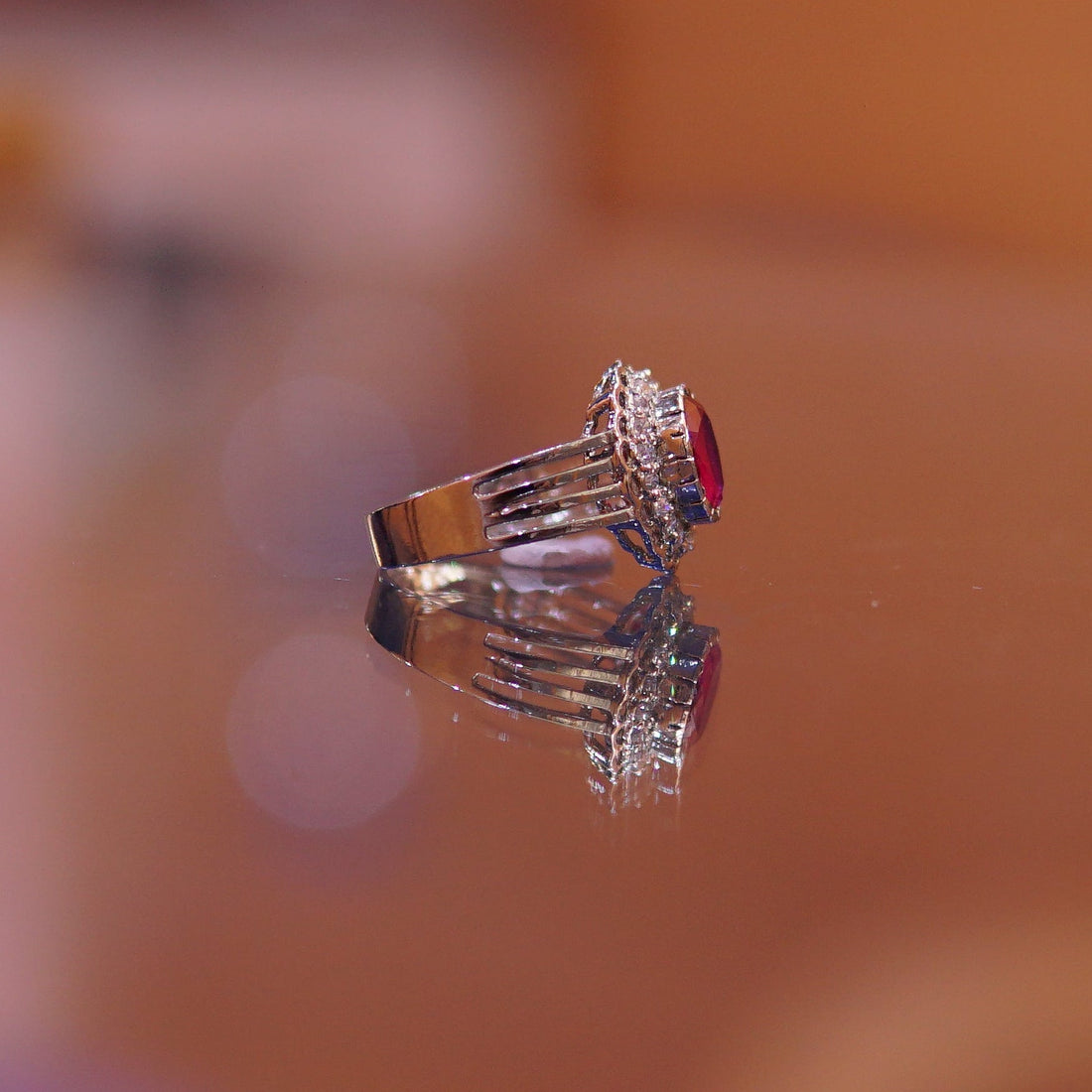 The Crimson Blossom Solitaire