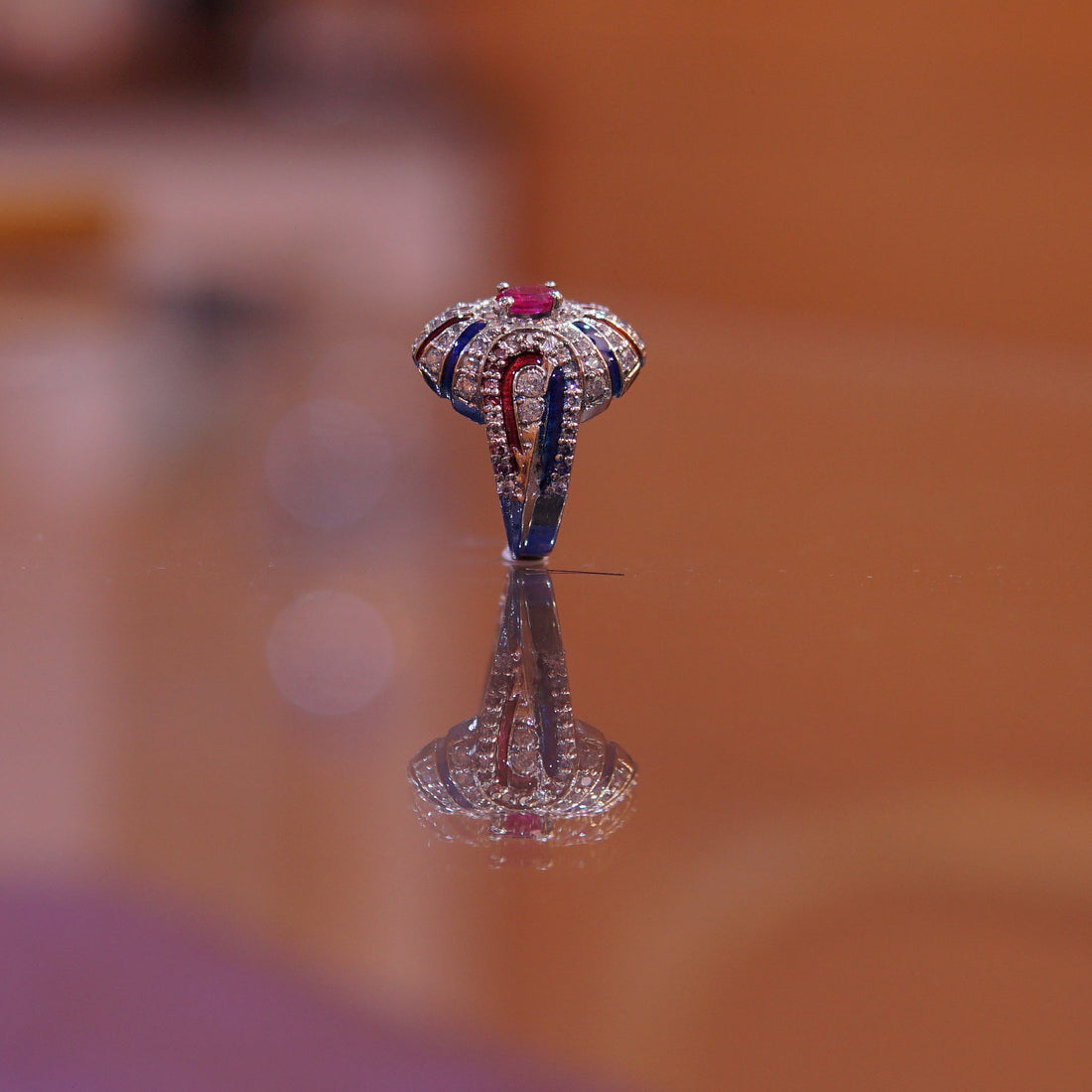 The Celestial Ruby Mosaic