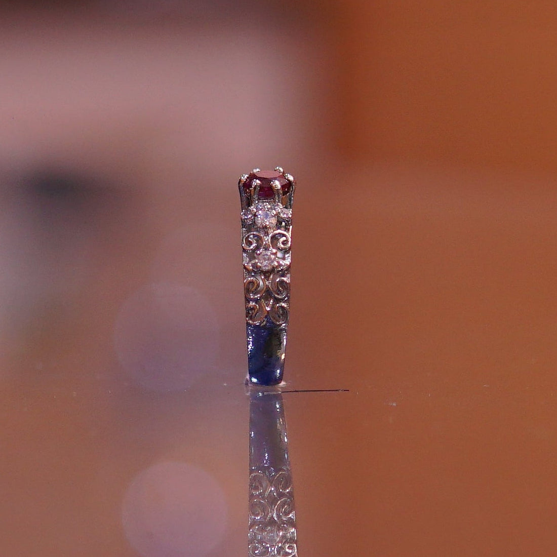 The Crimson Filigree Band