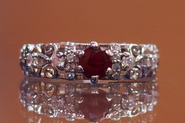 The Crimson Filigree Band