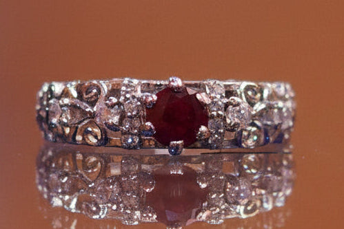 The Crimson Filigree Band
