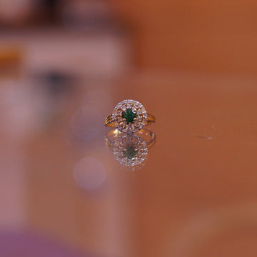 The Crimson Blossom Solitaire