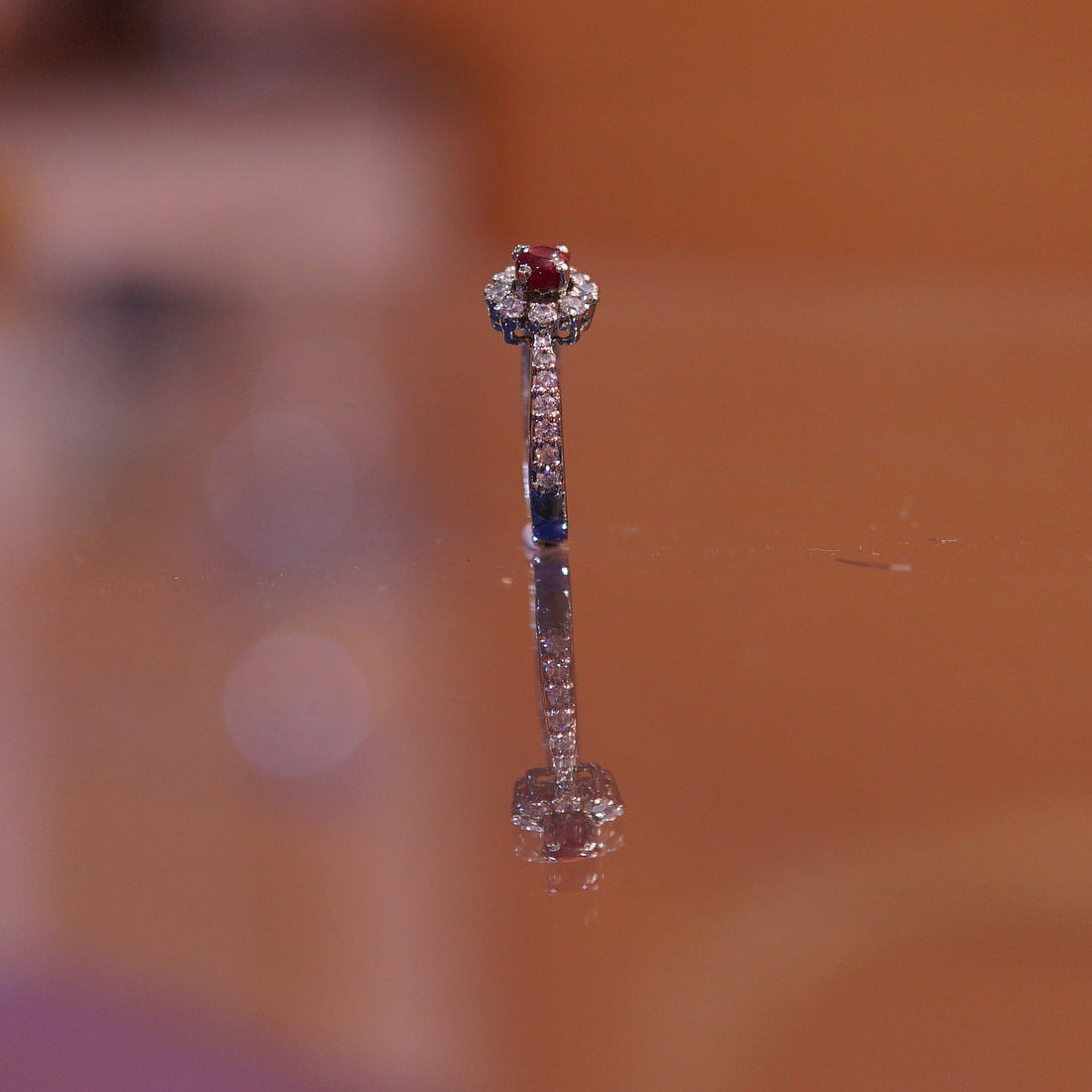 The Crimson Blossom Solitaire