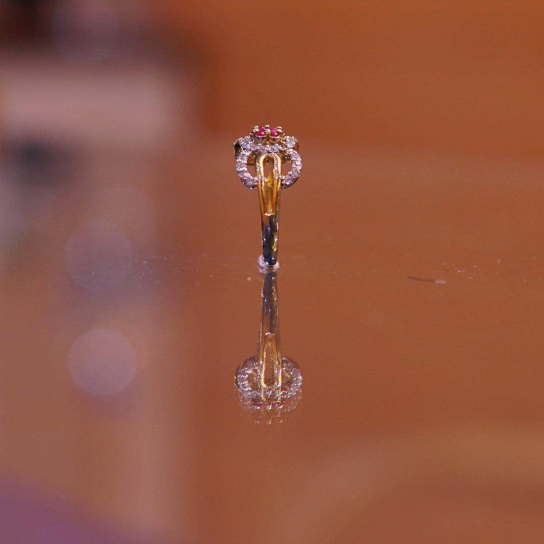 The Radiant Rose Solitaire