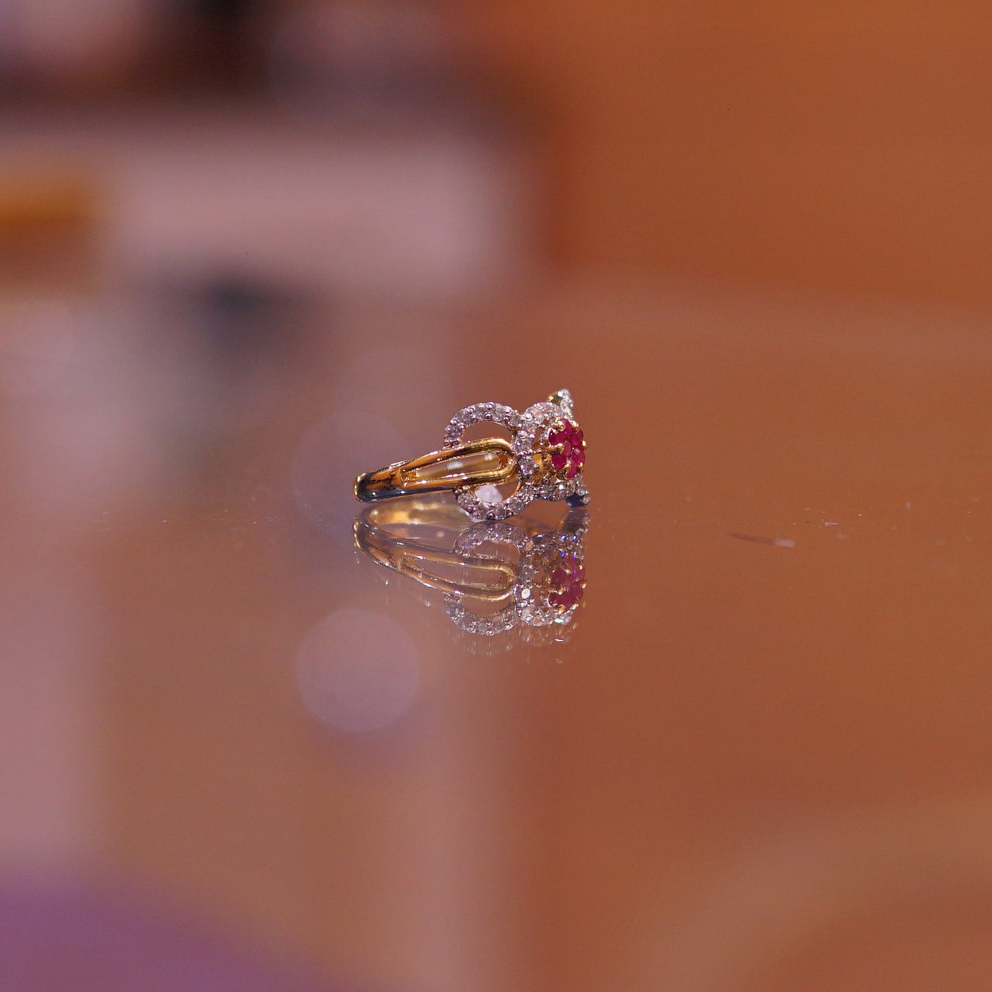 The Radiant Rose Solitaire