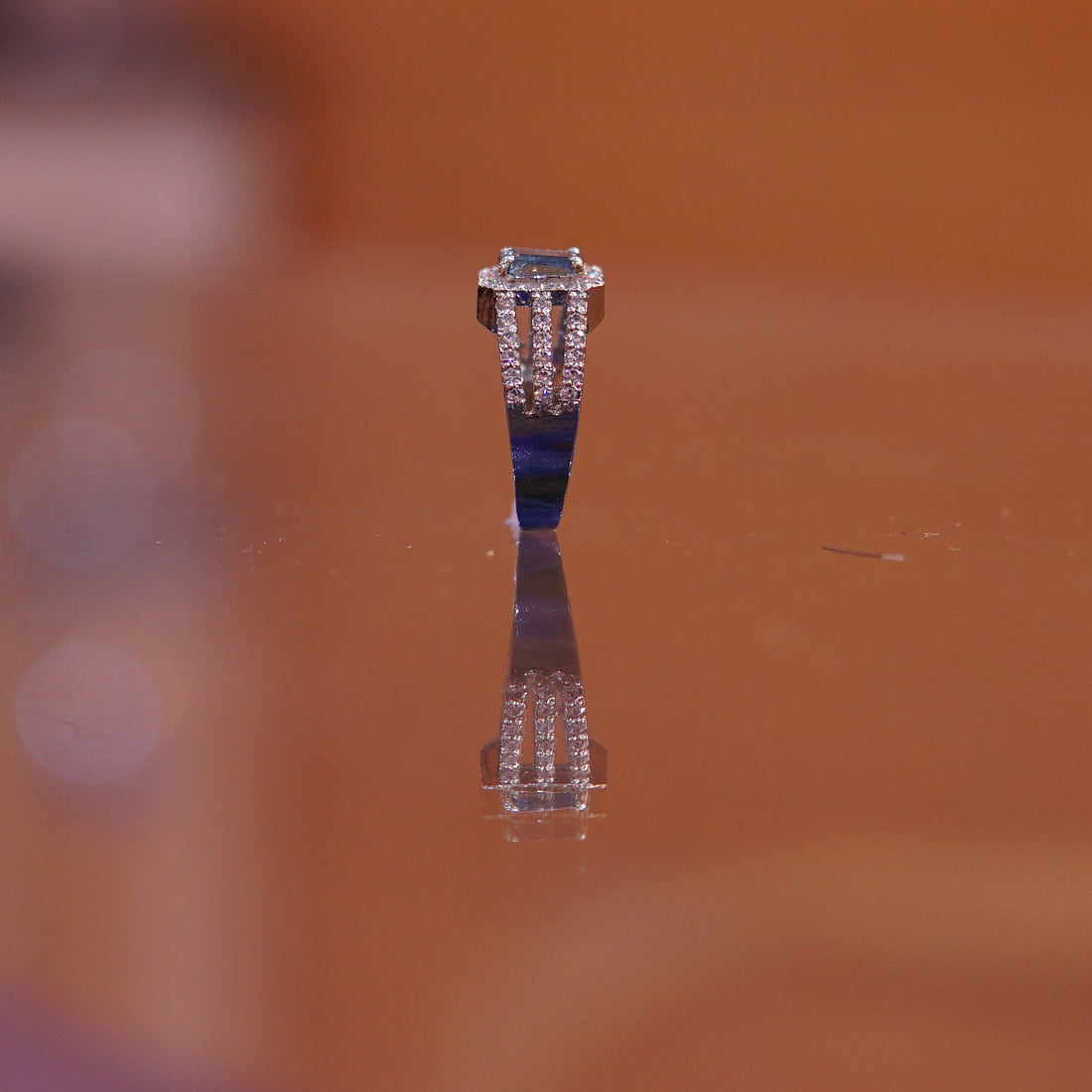 The Azure Empress Statement Ring