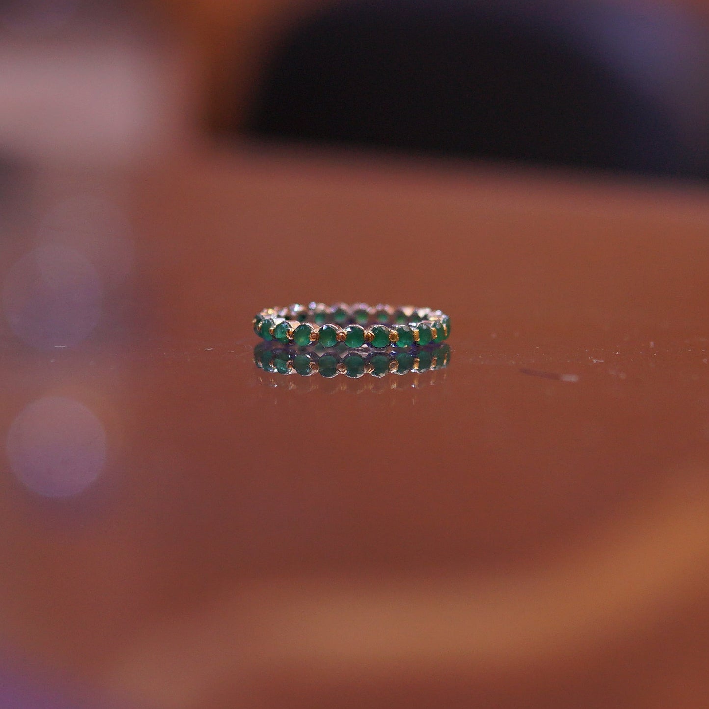 The Verdant Path Eternity Ring