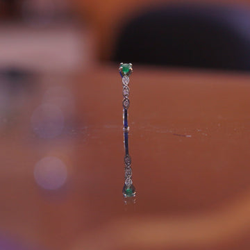 The Aurora Eternity ring