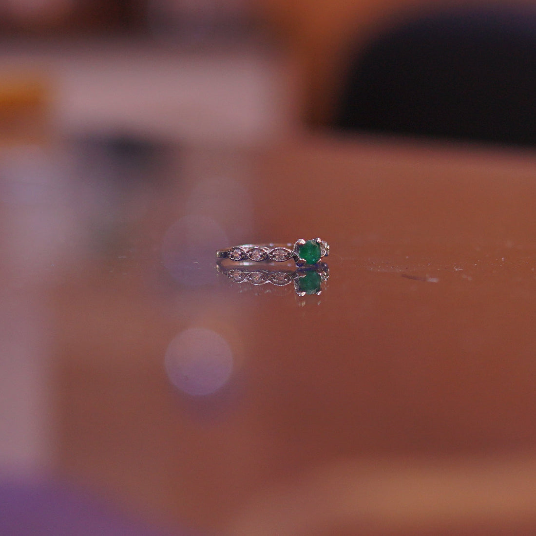 The Aurora Eternity ring