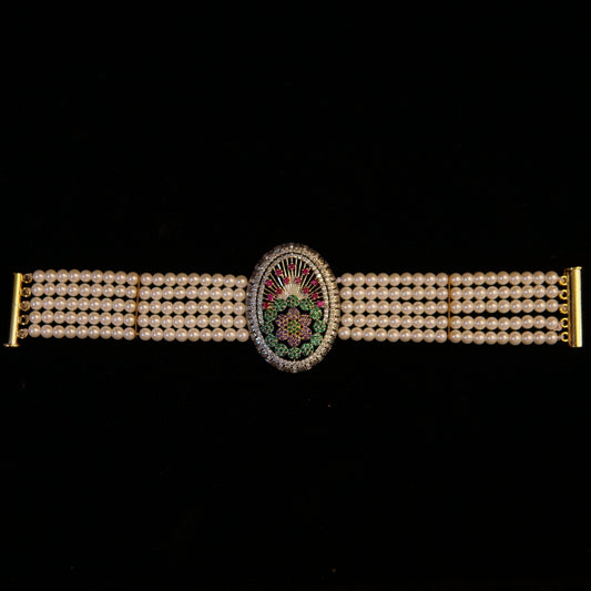 Golden Pearl Bracelet