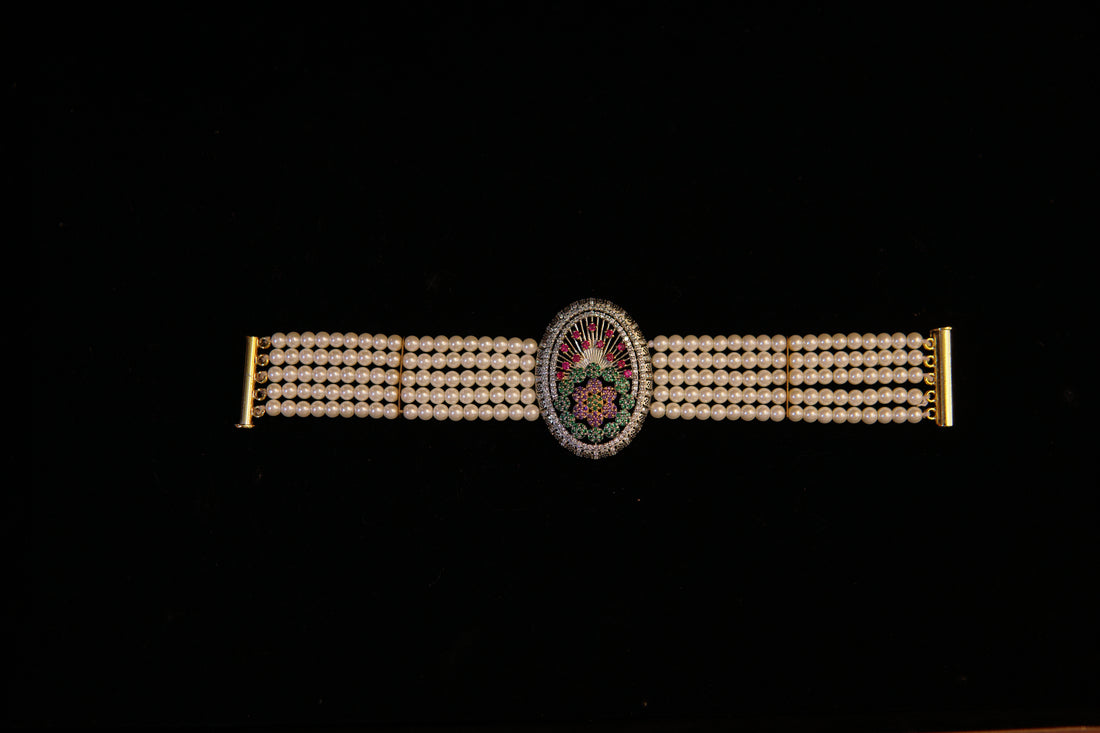 Golden Pearl Bracelet