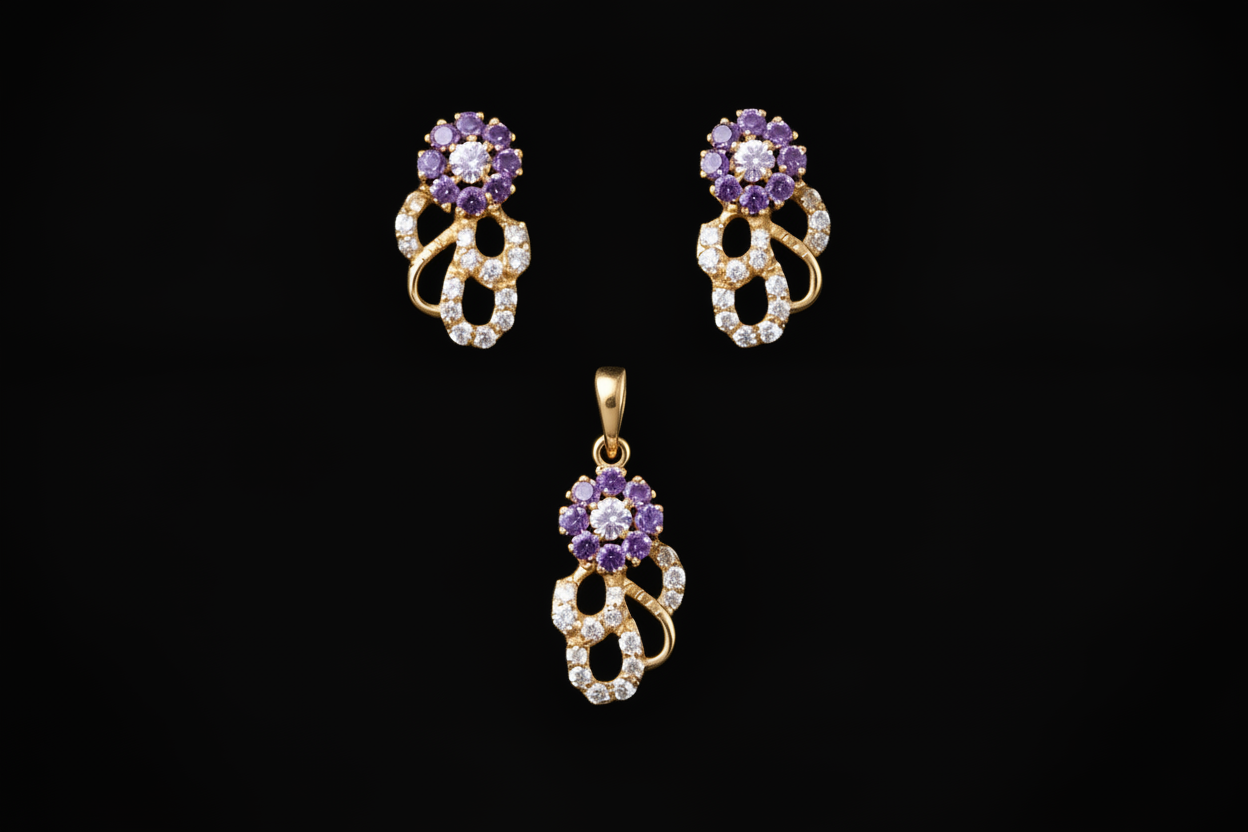 Classic Silver Amethyst II
